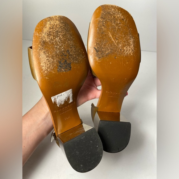 Robert clergerie abstract block heel sandals 36.5 - Picture 11 of 13